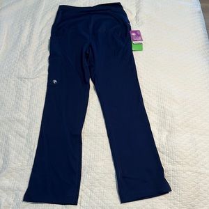 HH works by Healing hands navy maternity scrub pants